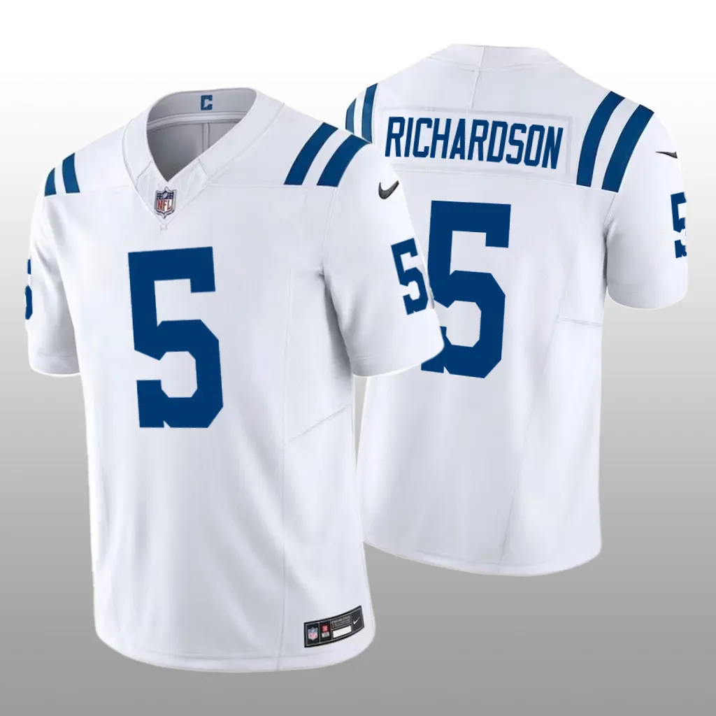 Indianapolis Colts Anthony Richardson White Jersey Vapor F.U.S.E. Limited  - Men's