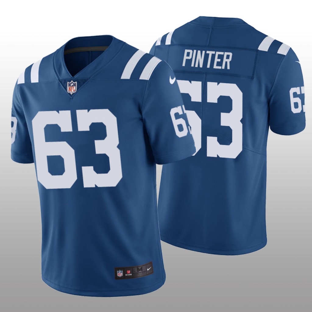 Indianapolis Colts Danny Pinter Royal Jersey Color Rush Limited - Men's