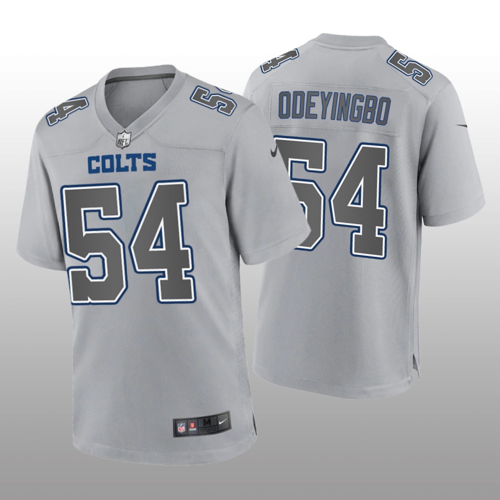 Indianapolis Colts Dayo Odeyingbo Gray Jersey Atmosphere Fashion Game - Men's