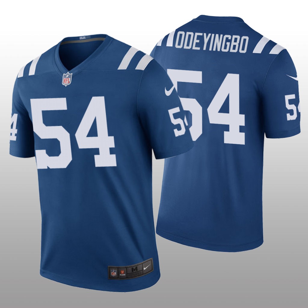 Indianapolis Colts Dayo Odeyingbo Royal Jersey Color Rush Legend - Men's