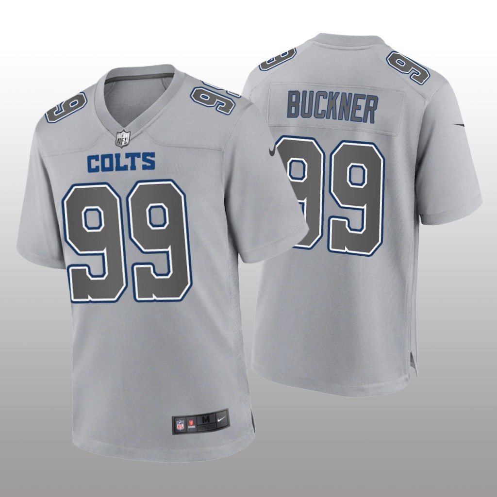Indianapolis Colts DeForest Buckner Gray Jersey Atmosphere Fashion Game - Men's