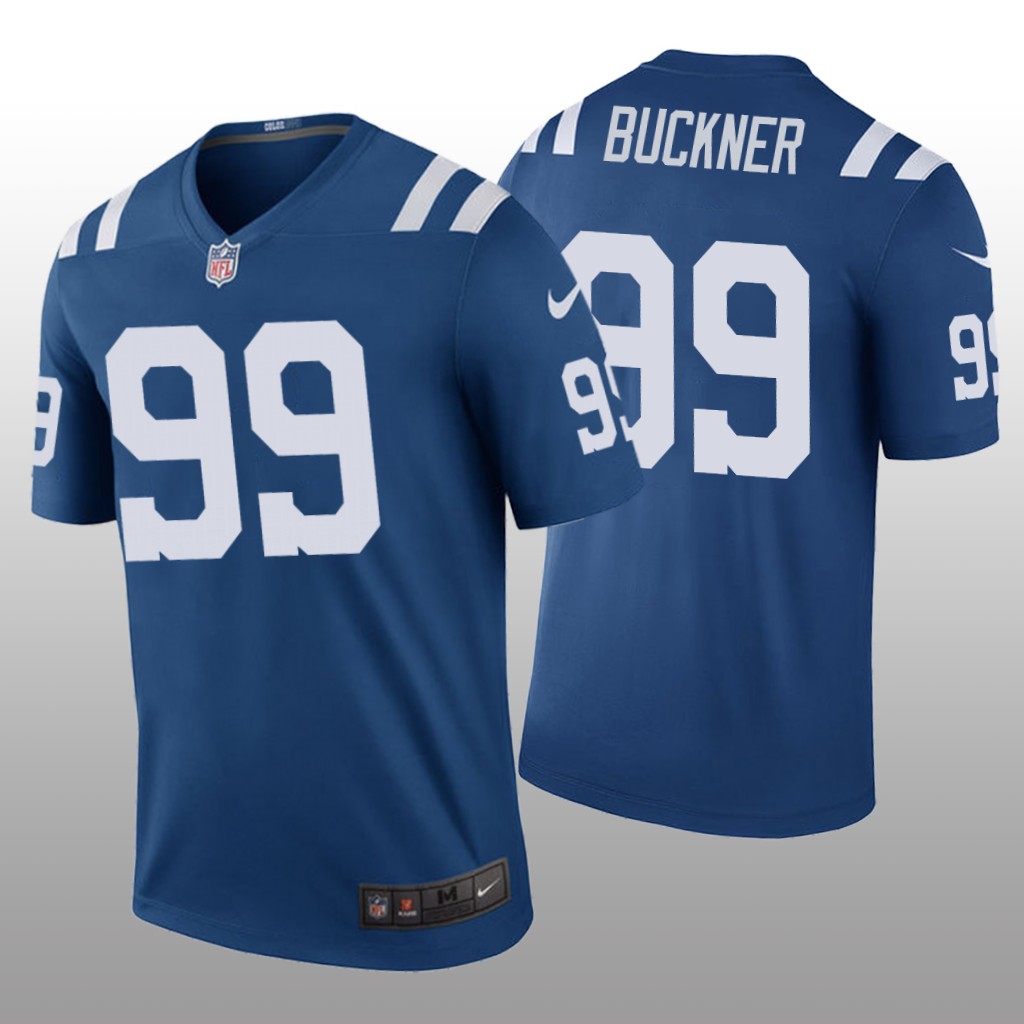 Indianapolis Colts DeForest Buckner Royal Jersey Color Rush Legend - Men's