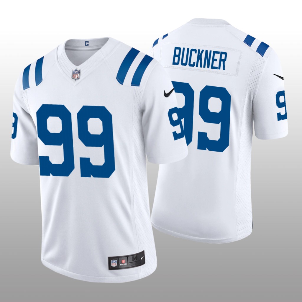 Indianapolis Colts DeForest Buckner White Jersey 2020 Vapor Limited - Men's