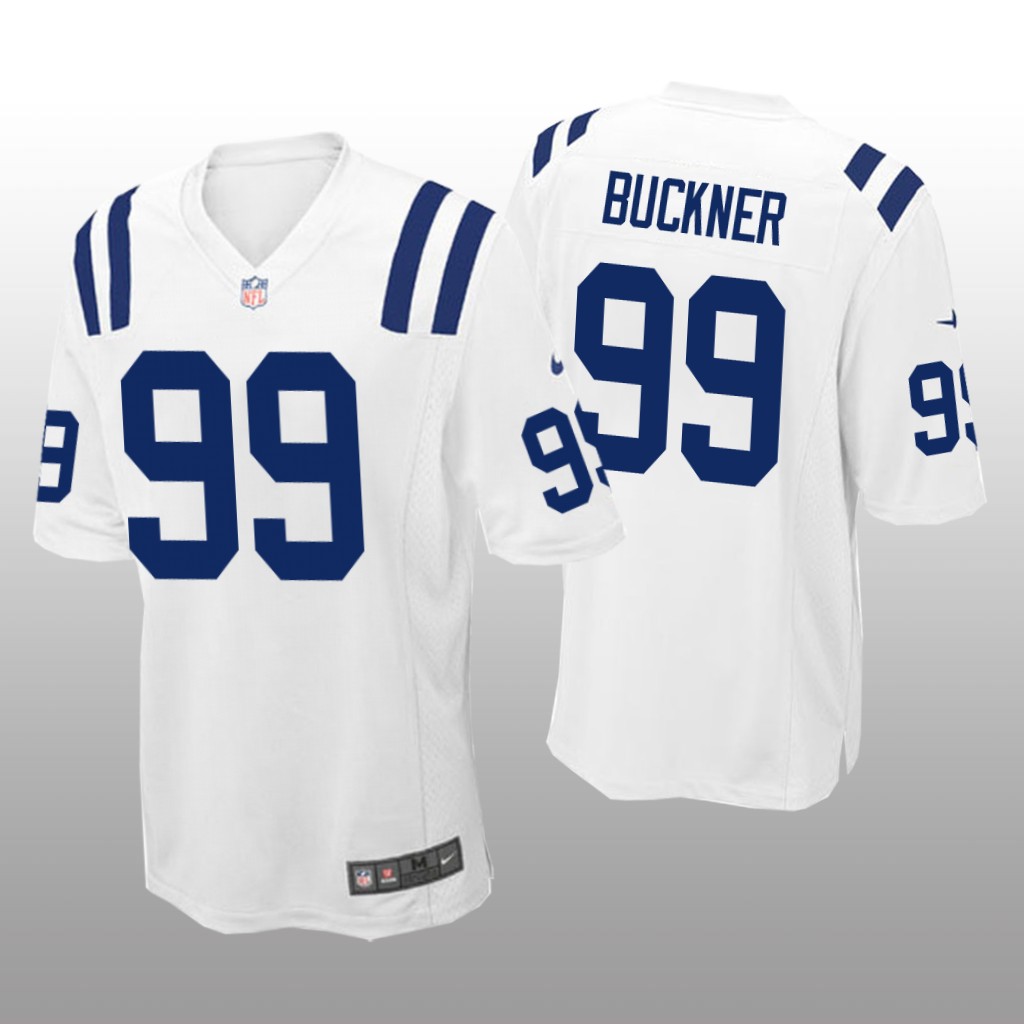 Indianapolis Colts DeForest Buckner White Jersey Game - Men's