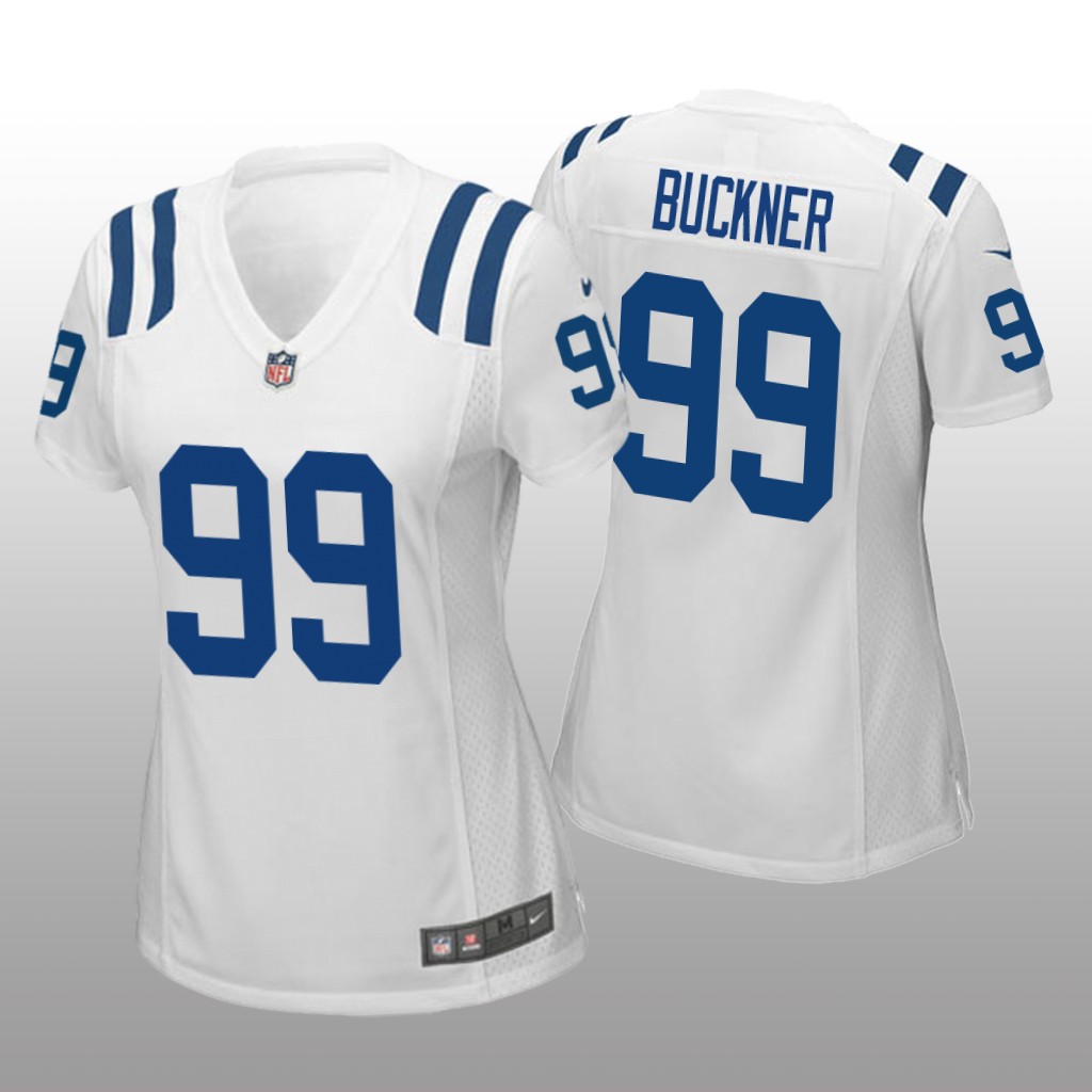 Indianapolis Colts DeForest Buckner White Jersey Game - Women's
