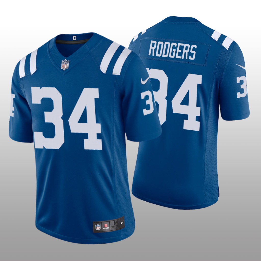 Indianapolis Colts Isaiah Rodgers Royal Jersey Vapor Limited - Men's