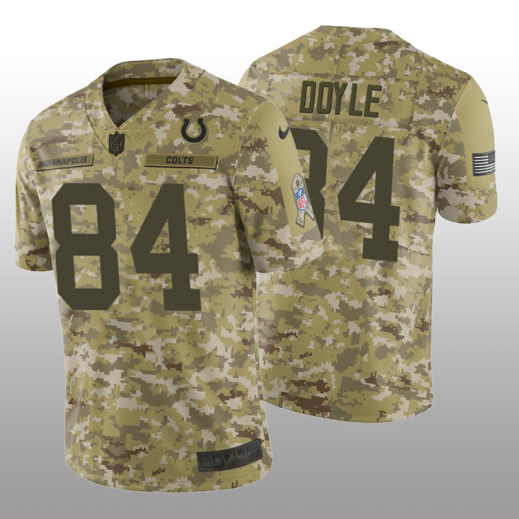 Indianapolis Colts Jack Doyle #84 Salute to Service Limited Jersey - Camo