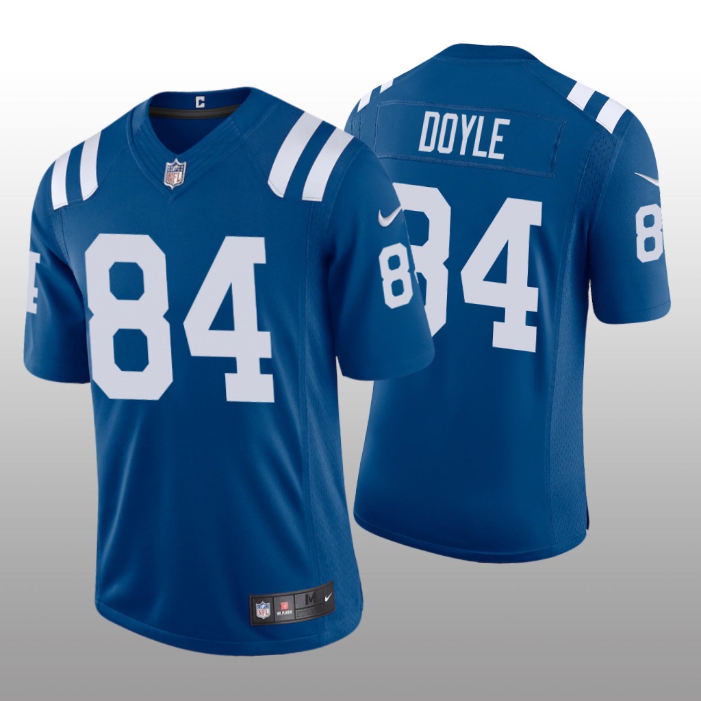 Indianapolis Colts Jack Doyle Royal Jersey 2020 Vapor Limited - Men's