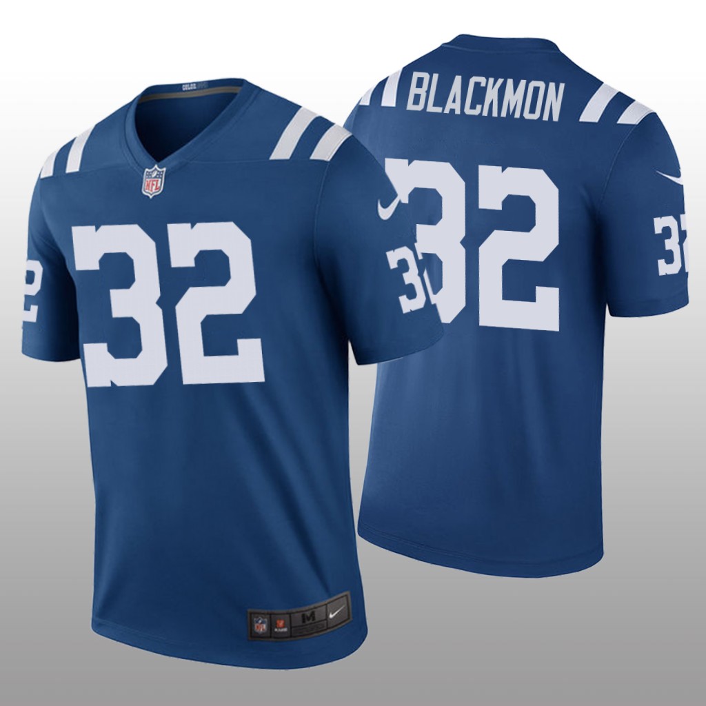 Indianapolis Colts Julian Blackmon Royal Jersey Color Rush Legend - Men's