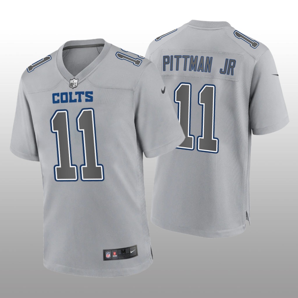 Indianapolis Colts Michael Pittman Jr. Gray Jersey Atmosphere Fashion Game - Men's