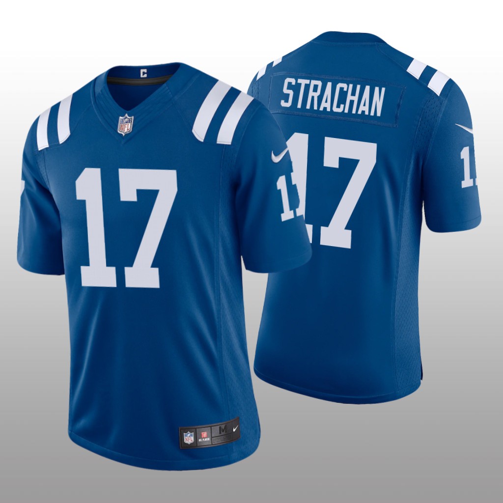 Indianapolis Colts Mike Strachan Royal Jersey Vapor Limited Vapor Limited - Men's