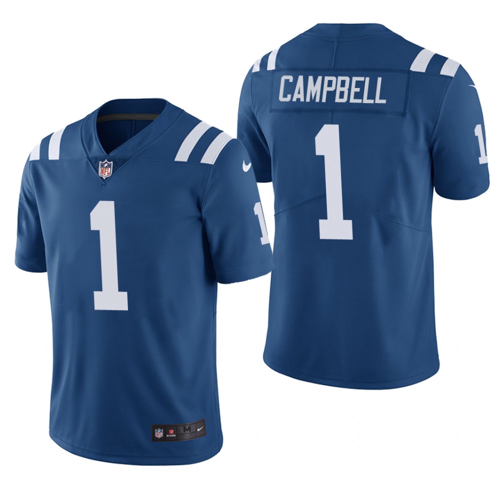Indianapolis Colts Parris Campbell Royal Jersey Color Rush Limited - Men's