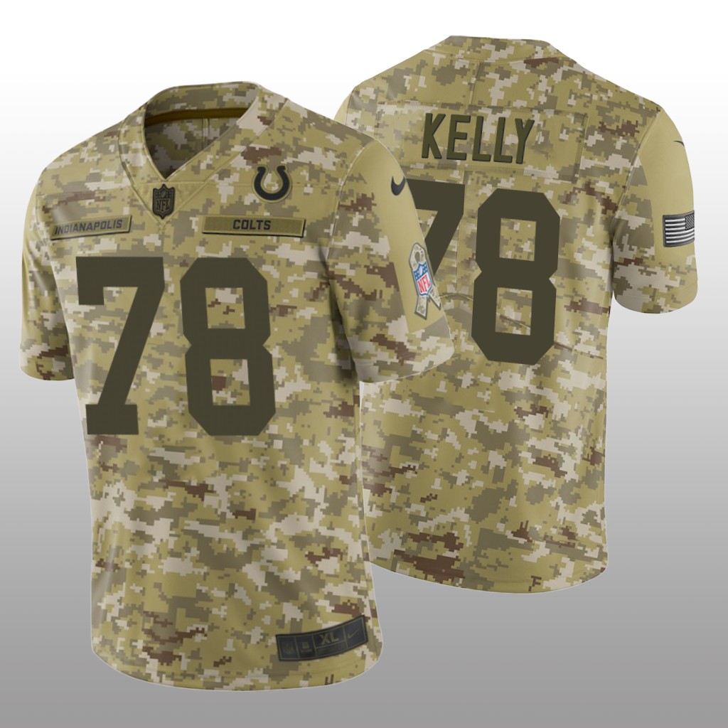 Indianapolis Colts Ryan Kelly #78 Salute to Service Limited Jersey - Camo