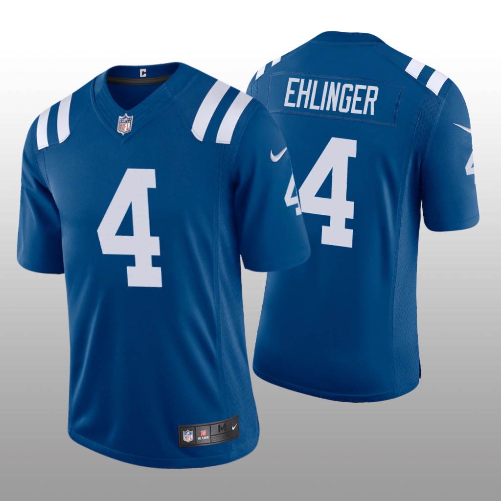 Indianapolis Colts Sam Ehlinger Royal Jersey Vapor Limited - Men's