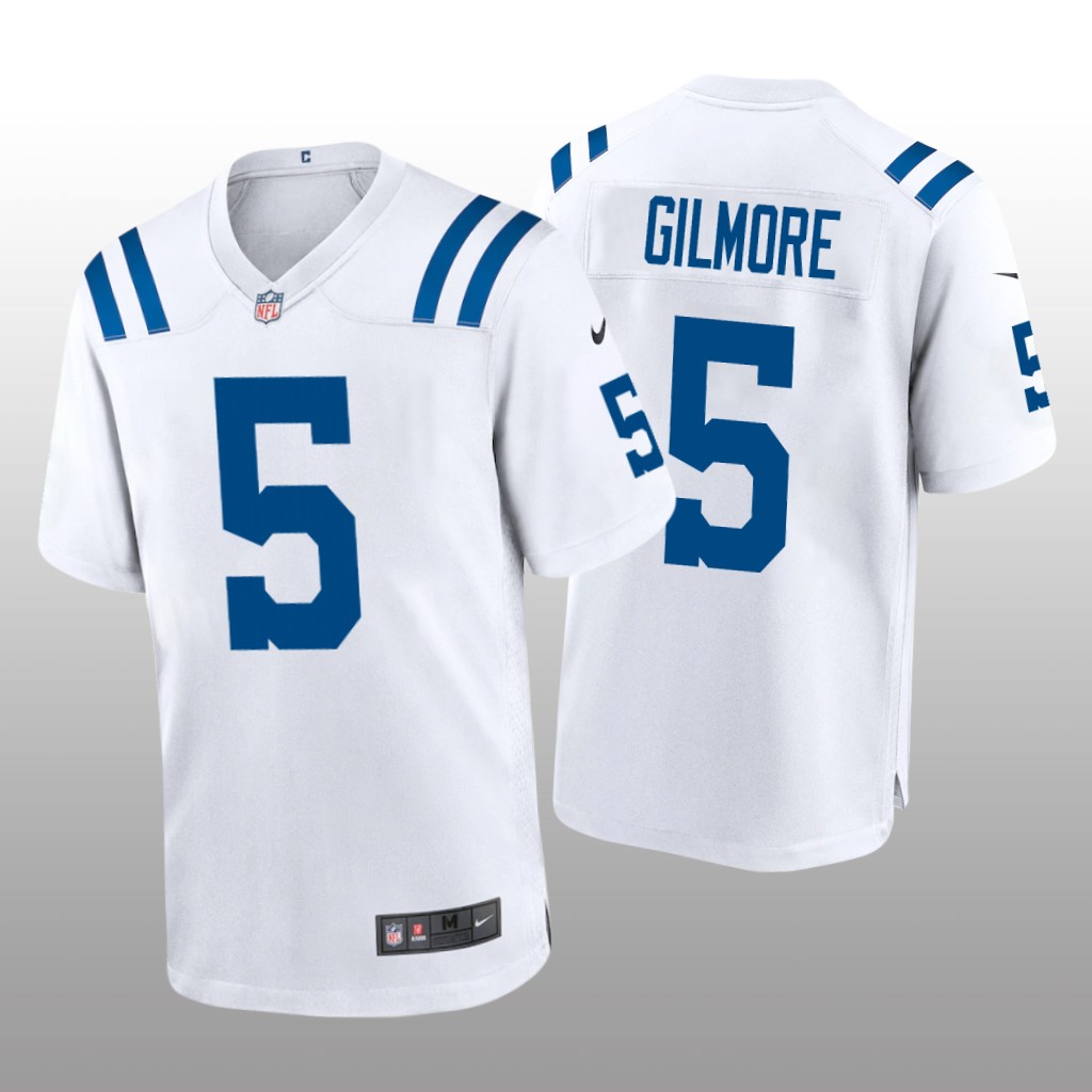 Indianapolis Colts Stephon Gilmore White Jersey Game - Men's