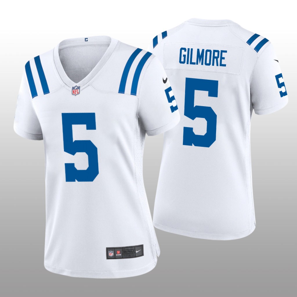 Indianapolis Colts Stephon Gilmore White Jersey Game - Women's