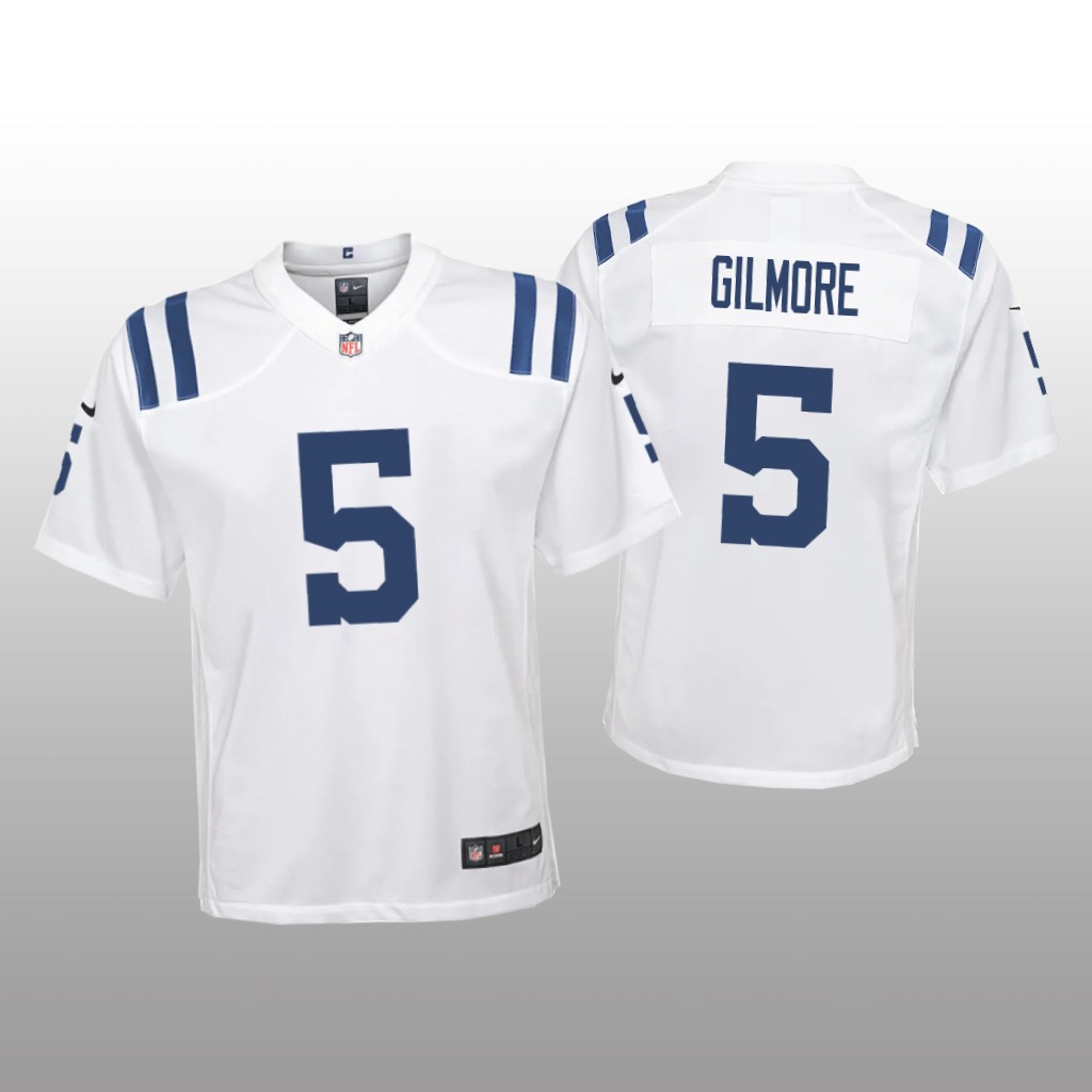 Indianapolis Colts Stephon Gilmore White Jersey Game - Youth