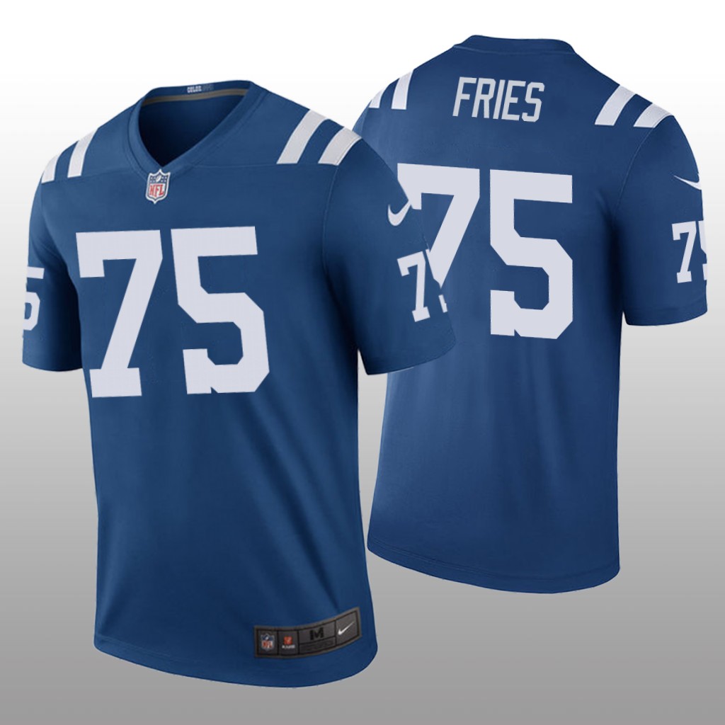 Indianapolis Colts Will Fries Royal Jersey Color Rush Legend - Men's