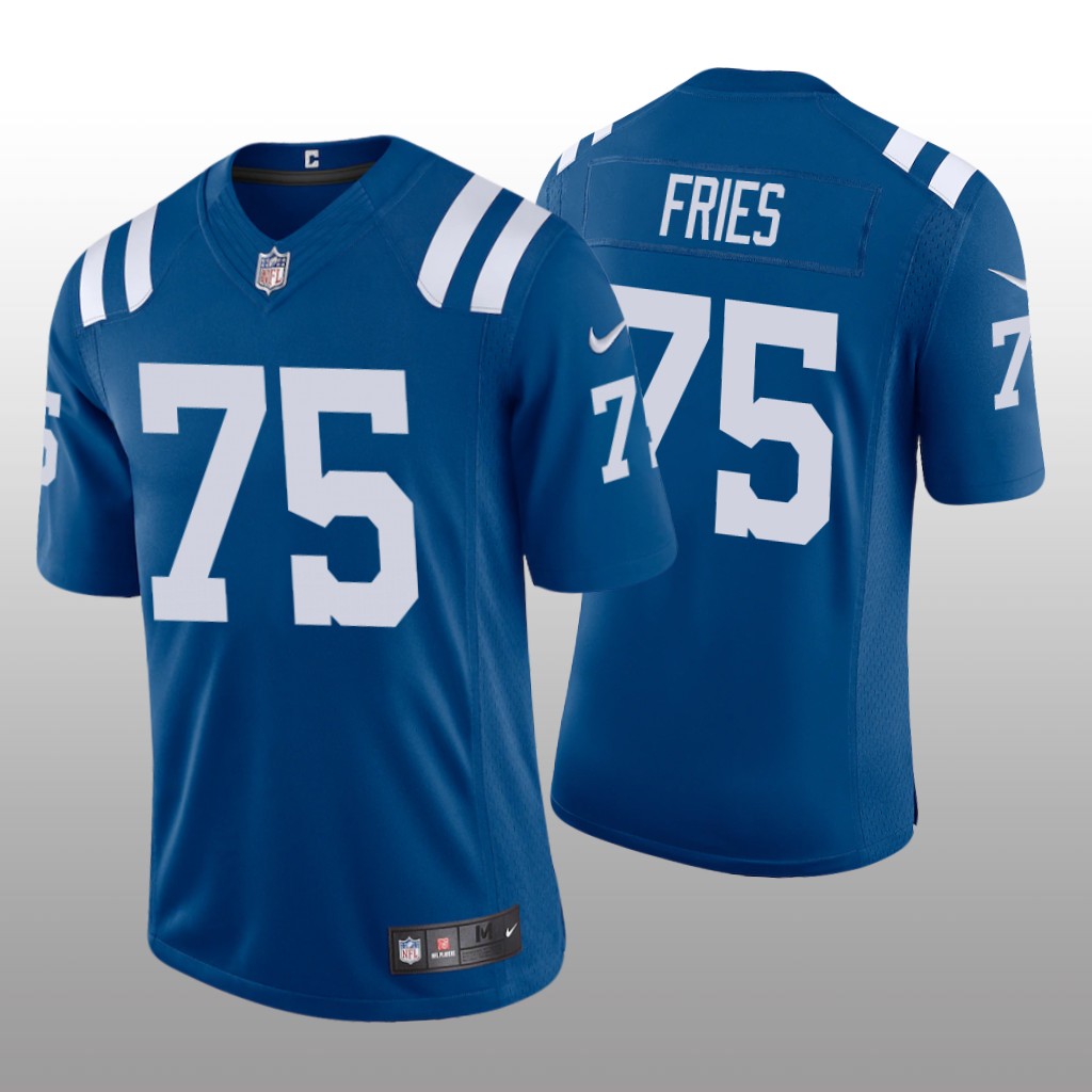 Indianapolis Colts Will Fries Royal Jersey Vapor Limited - Men's