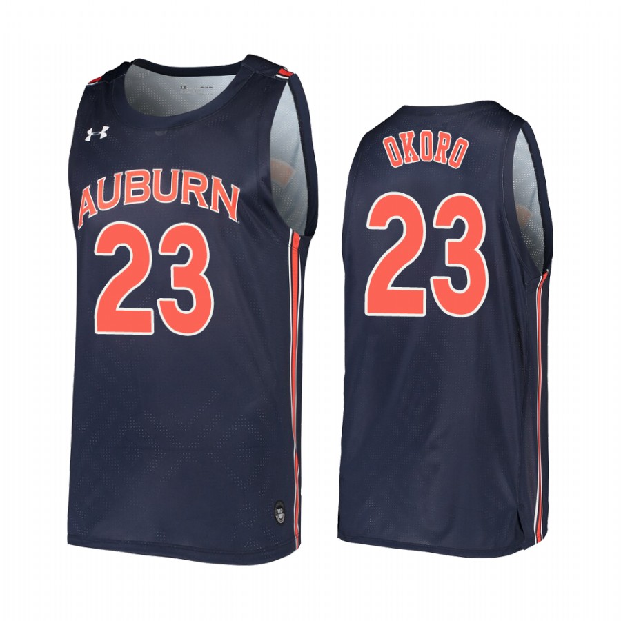 Isaac Okoro Auburn Tigers #23  College  Jersey - Navy