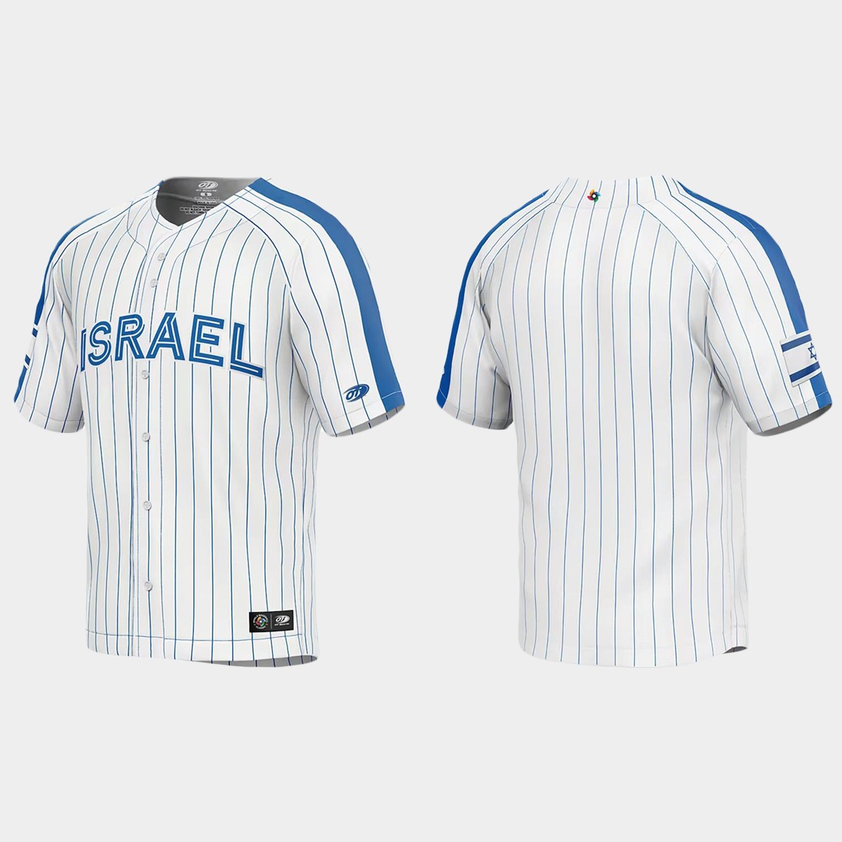 Israel  2023 World  Classic Jersey - White