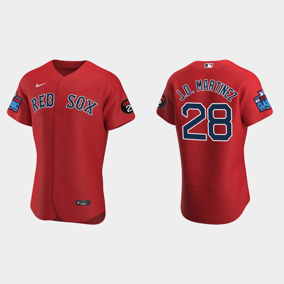 J.D. Martinez Boston Red Sox 2022 Little League Classic Jersey - Red
