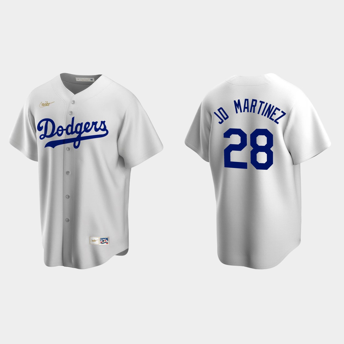 J.D. Martinez Los Angeles Dodgers Cooperstown Collection Home Jersey - White