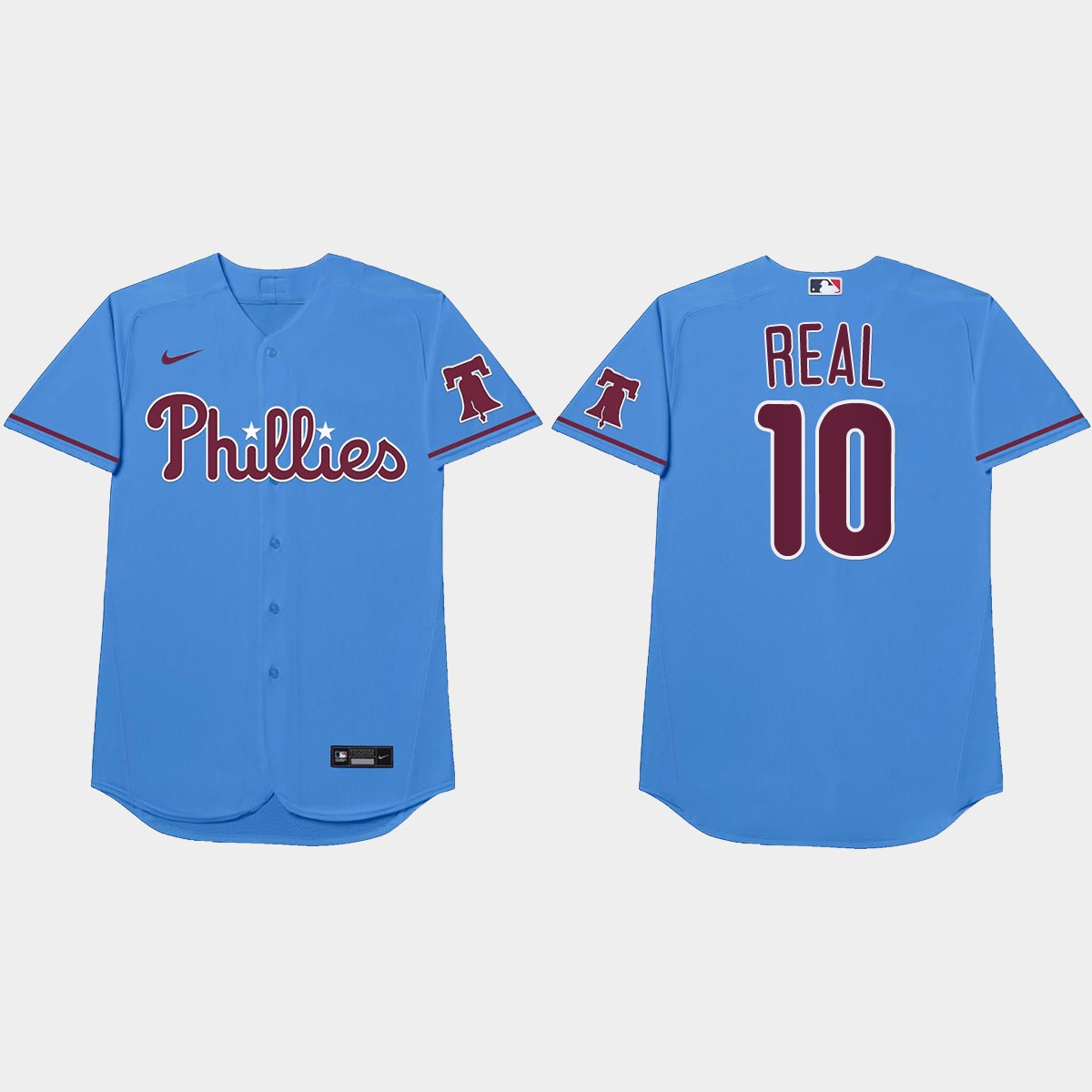 J.T. Realmuto 2021 Players' Weekend Real Nickname Jersey - Blue