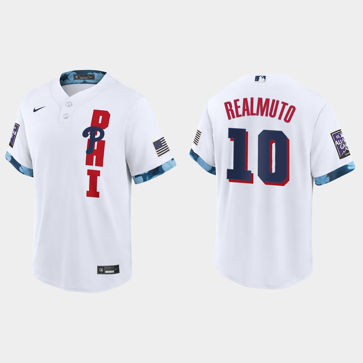 J.T. Realmuto Philadelphia Phillies 2021 MLB All-Star Game Jersey - White