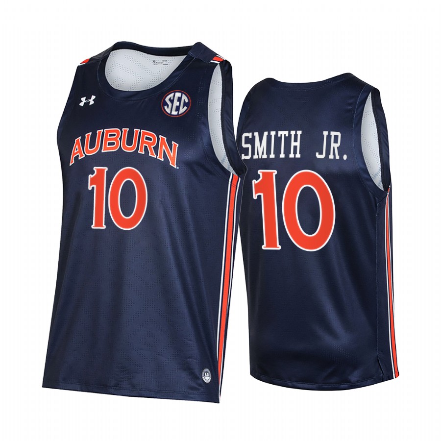Jabari Smith Jr. Auburn Tigers Navy Jersey 2021-22 College