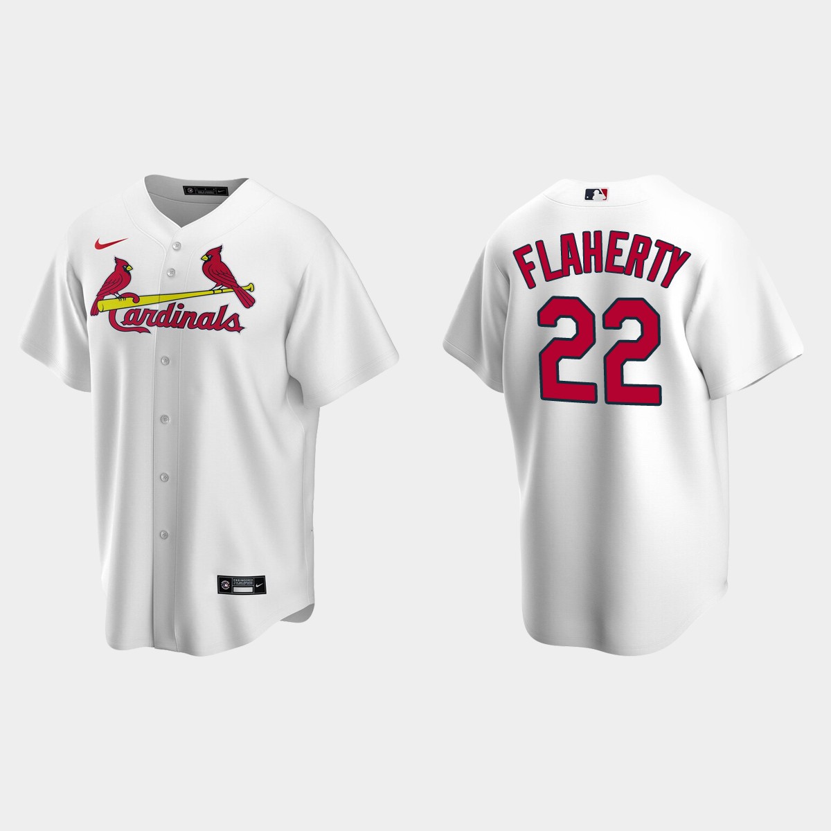 Jack Flaherty #22 St. Louis Cardinals Home Jersey - White