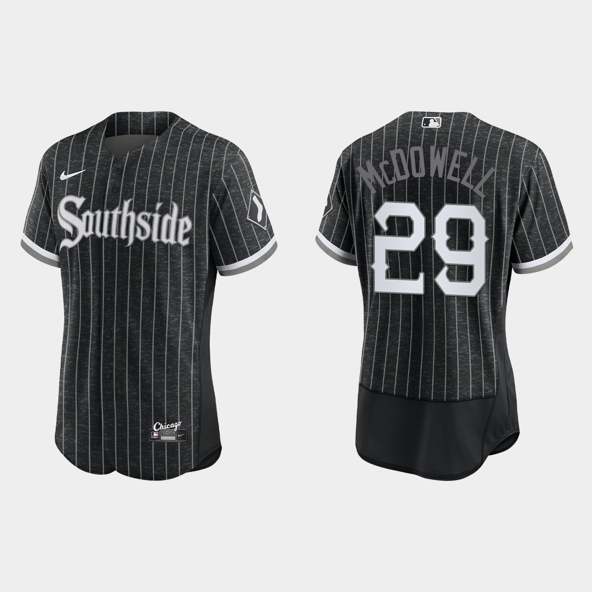 Jack McDowell Chicago White Sox 2021 City Connect Jersey - Black
