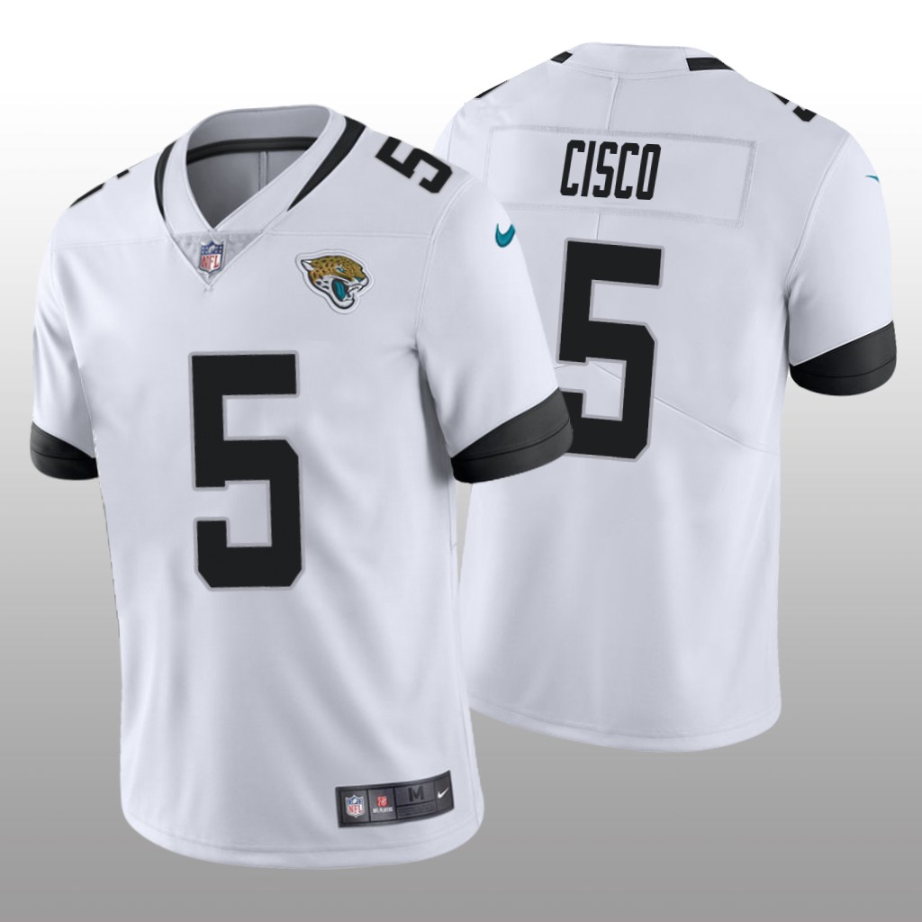 Jacksonville Jaguars Andre Cisco White Jersey Vapor Limited - Men's