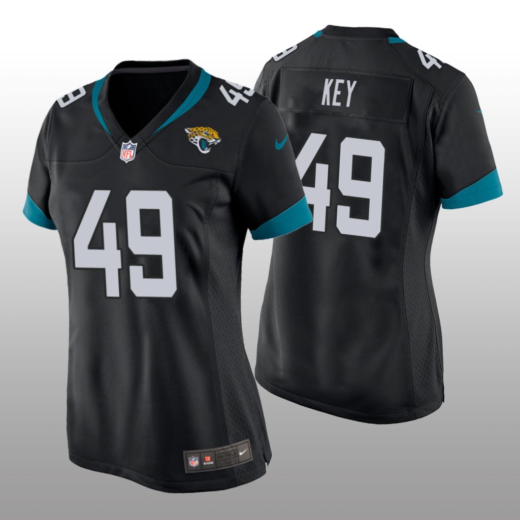 Jacksonville Jaguars Arden Key Black Jersey Game - Women's