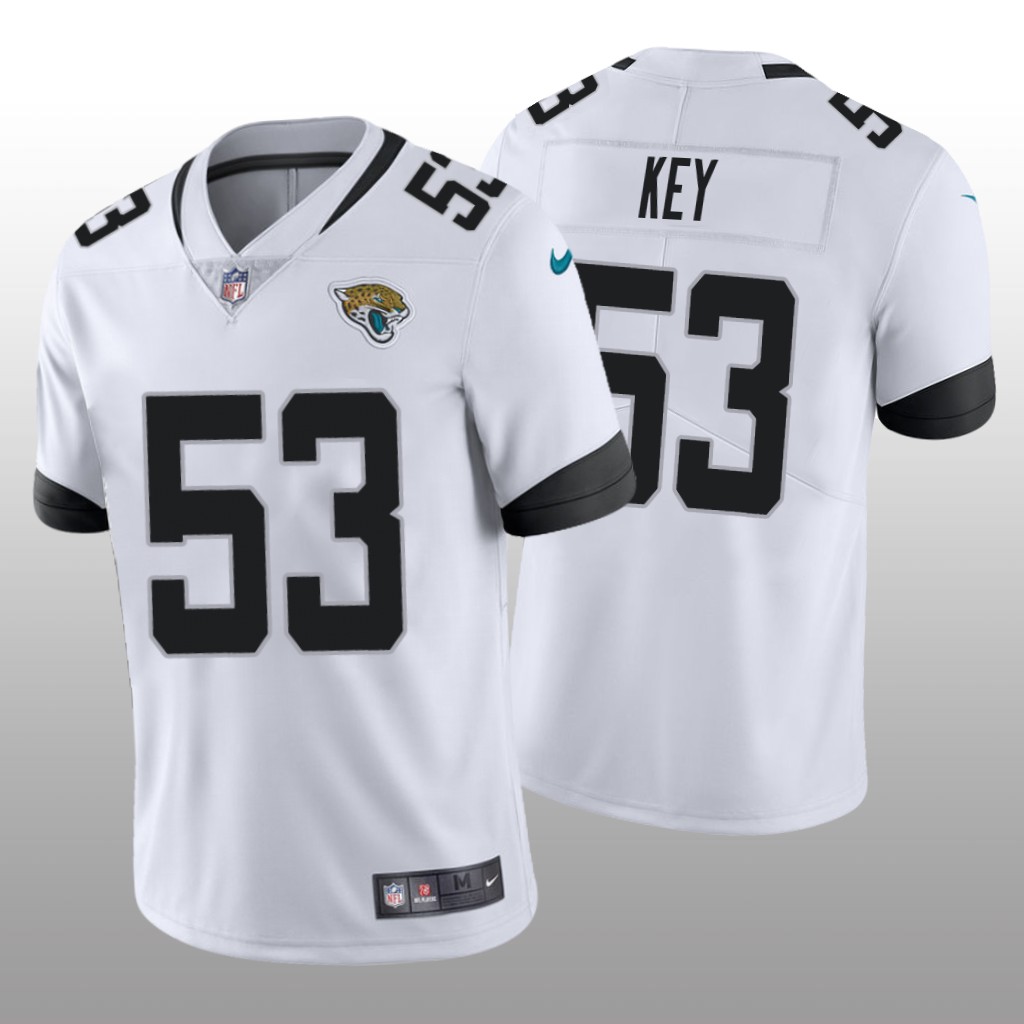 Jacksonville Jaguars Arden Key White Jersey Vapor Limited Vapor Limited - Men's