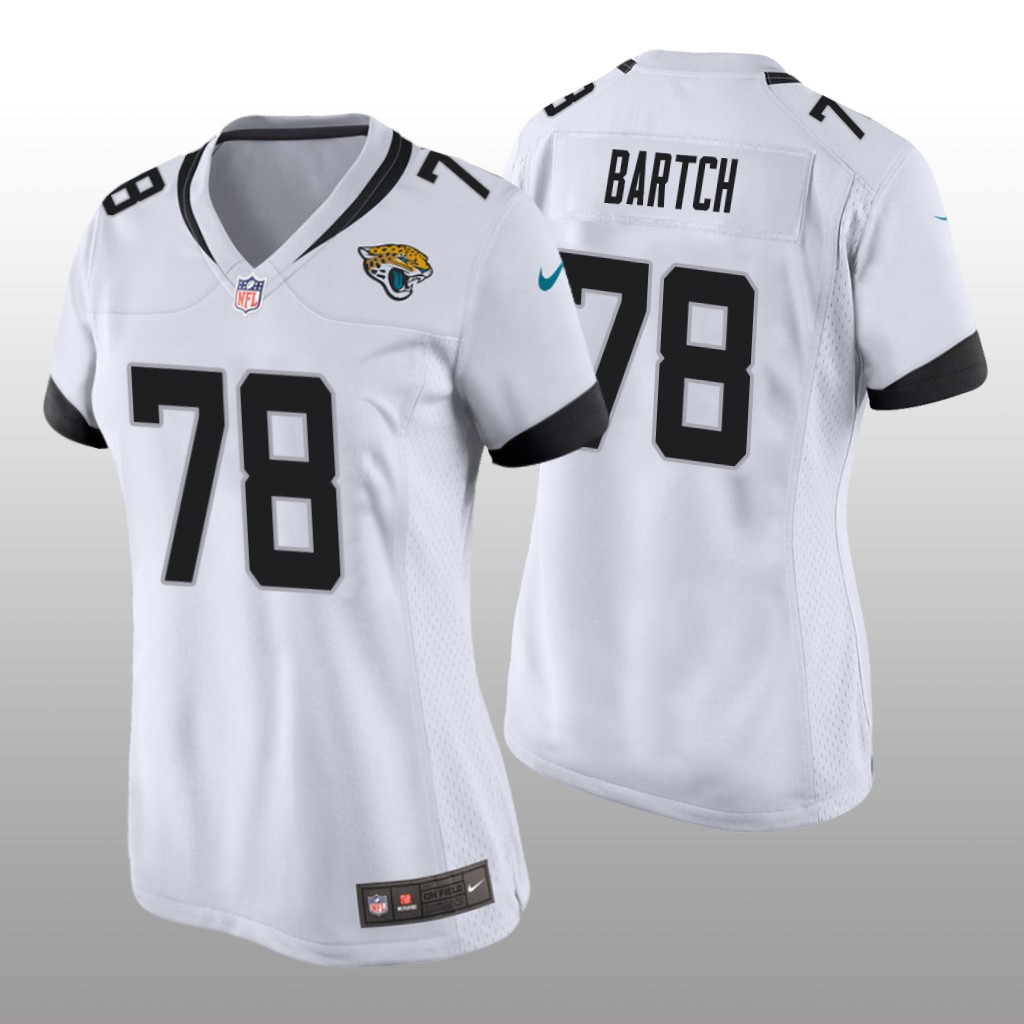 Jacksonville Jaguars Ben Bartch White Jersey Game - Women's