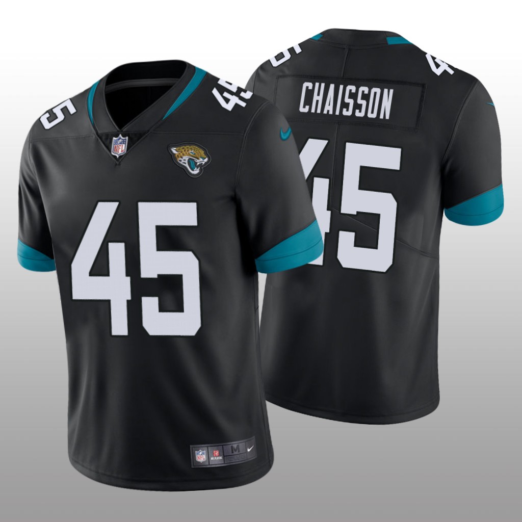 Jacksonville Jaguars Black 2020 NFL Draft Vapor Limited K'Lavon Chaisson Jersey