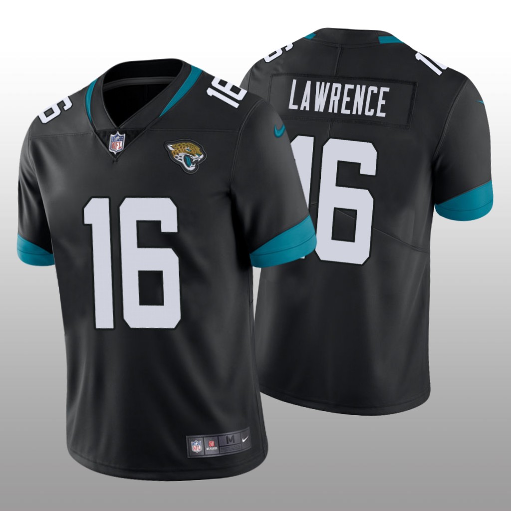 Jacksonville Jaguars Black 2021 NFL Draft Vapor Limited Trevor Lawrence Jersey