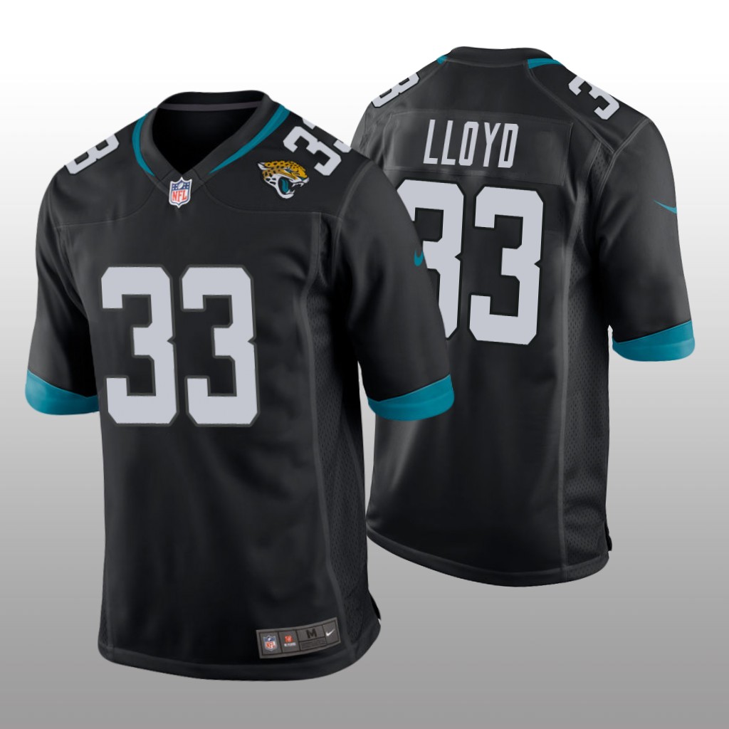Jacksonville Jaguars Black 2022 NFL Draft Devin Lloyd Game Jersey