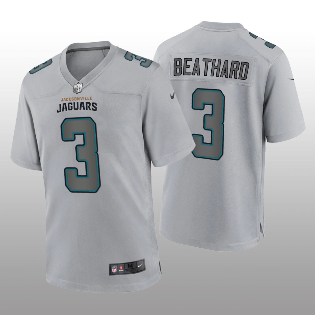 Jacksonville Jaguars C.J. Beathard Gray Jersey Atmosphere Fashion Game - Men's