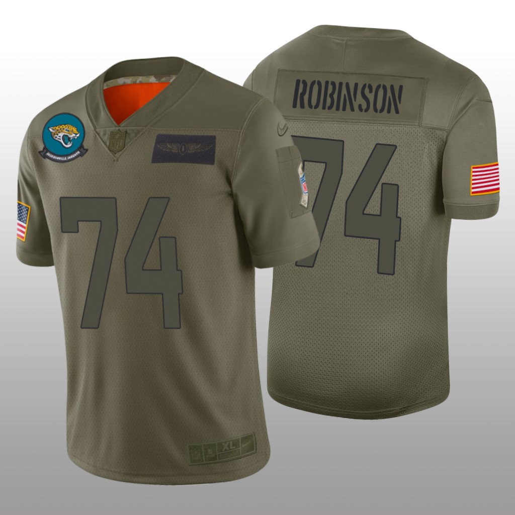 Jacksonville Jaguars Cam Robinson Camo Limited Jersey 2019 Salute to Service - Men's