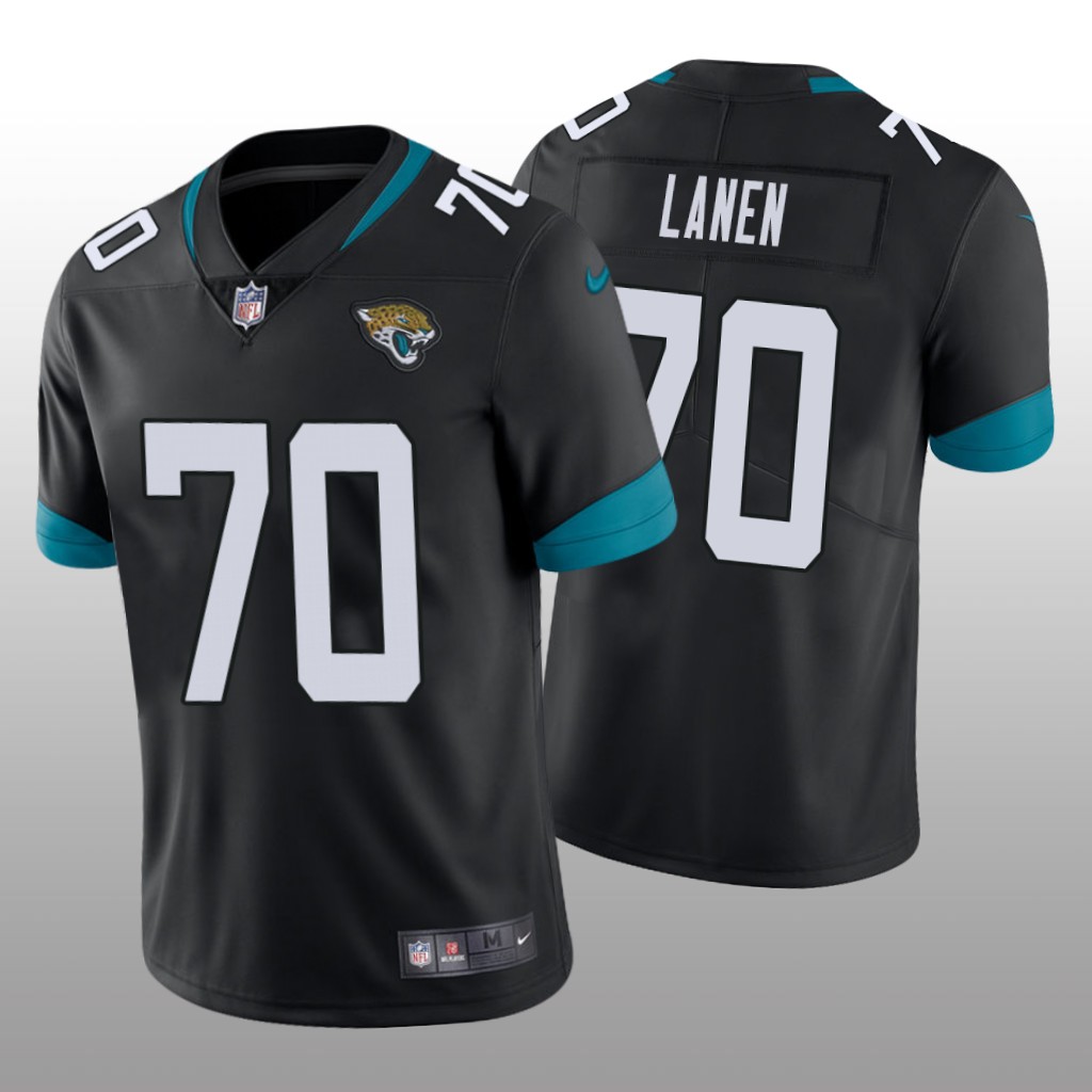 Jacksonville Jaguars Cole Van Lanen Black Jersey Vapor Limited - Men's