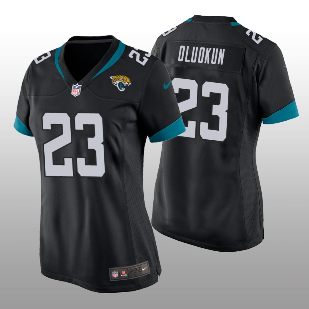 Jacksonville Jaguars Foyesade Oluokun Black Jersey Game - Women's