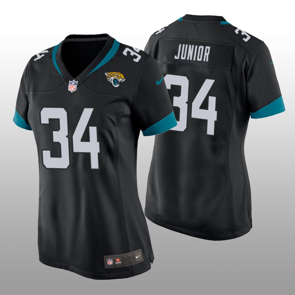 Jacksonville Jaguars Gregory Junior Black Jersey Game - Women's