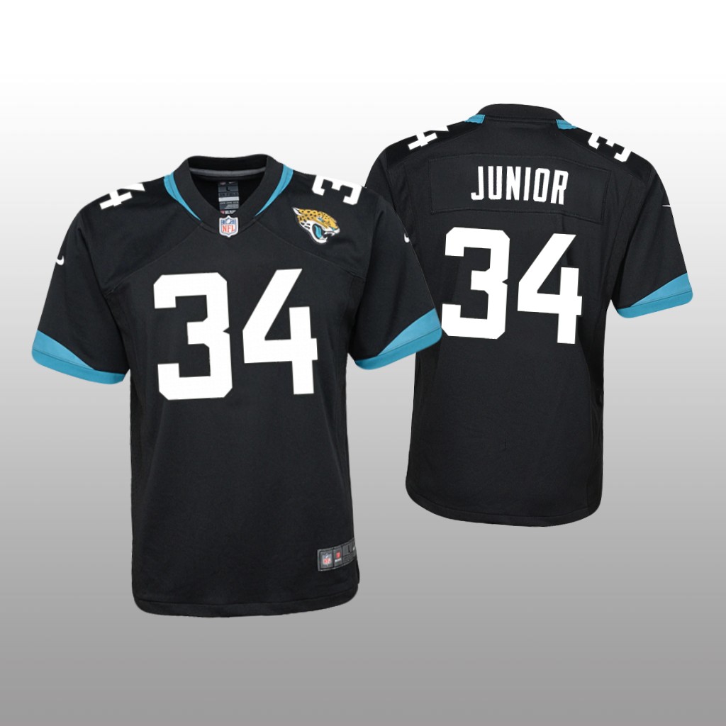 Jacksonville Jaguars Gregory Junior Black Jersey Game - Youth