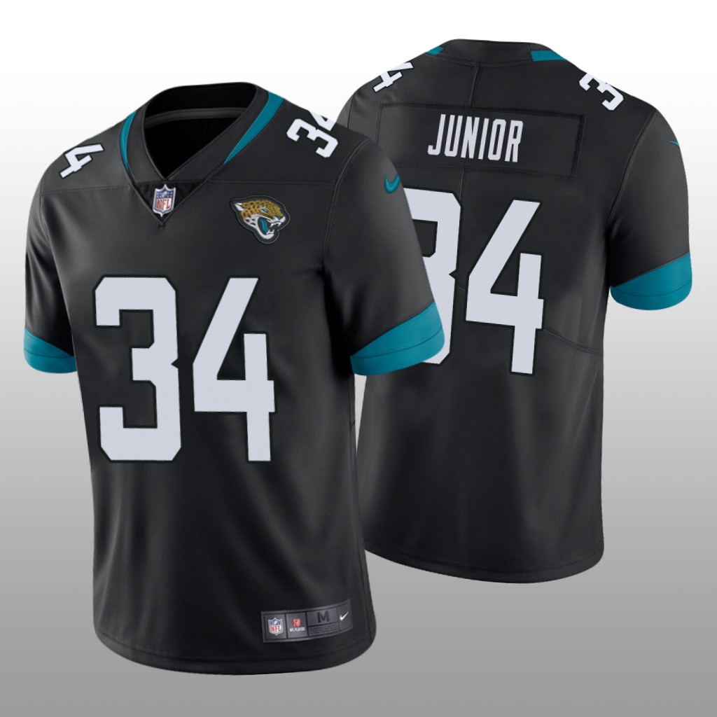 Jacksonville Jaguars Gregory Junior Black Jersey Vapor Limited Men's