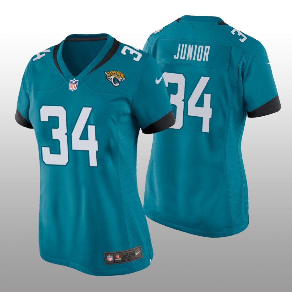 Jacksonville Jaguars Gregory Junior Teal Jersey Game - Women's