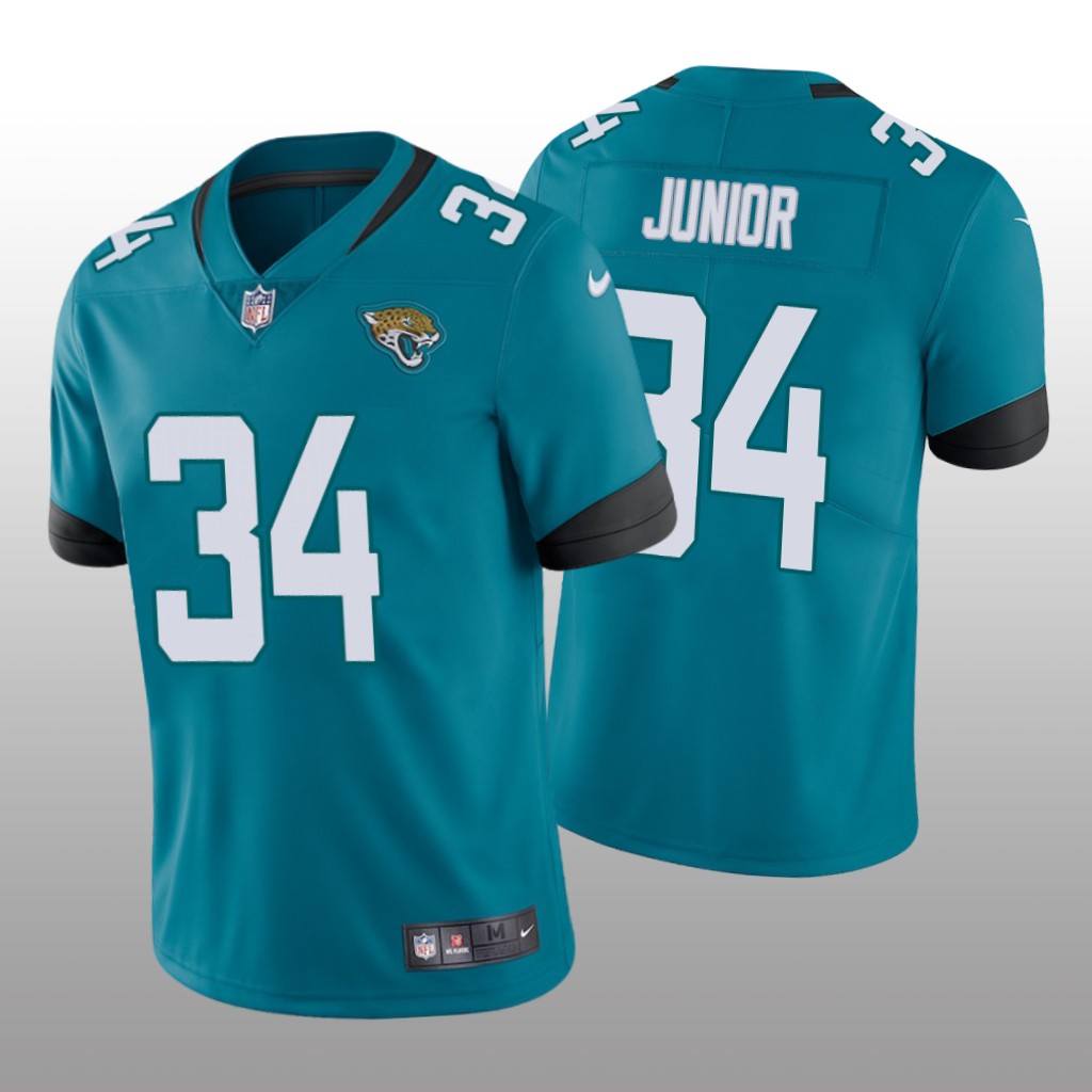 Jacksonville Jaguars Gregory Junior Teal Jersey Vapor Limited Men's