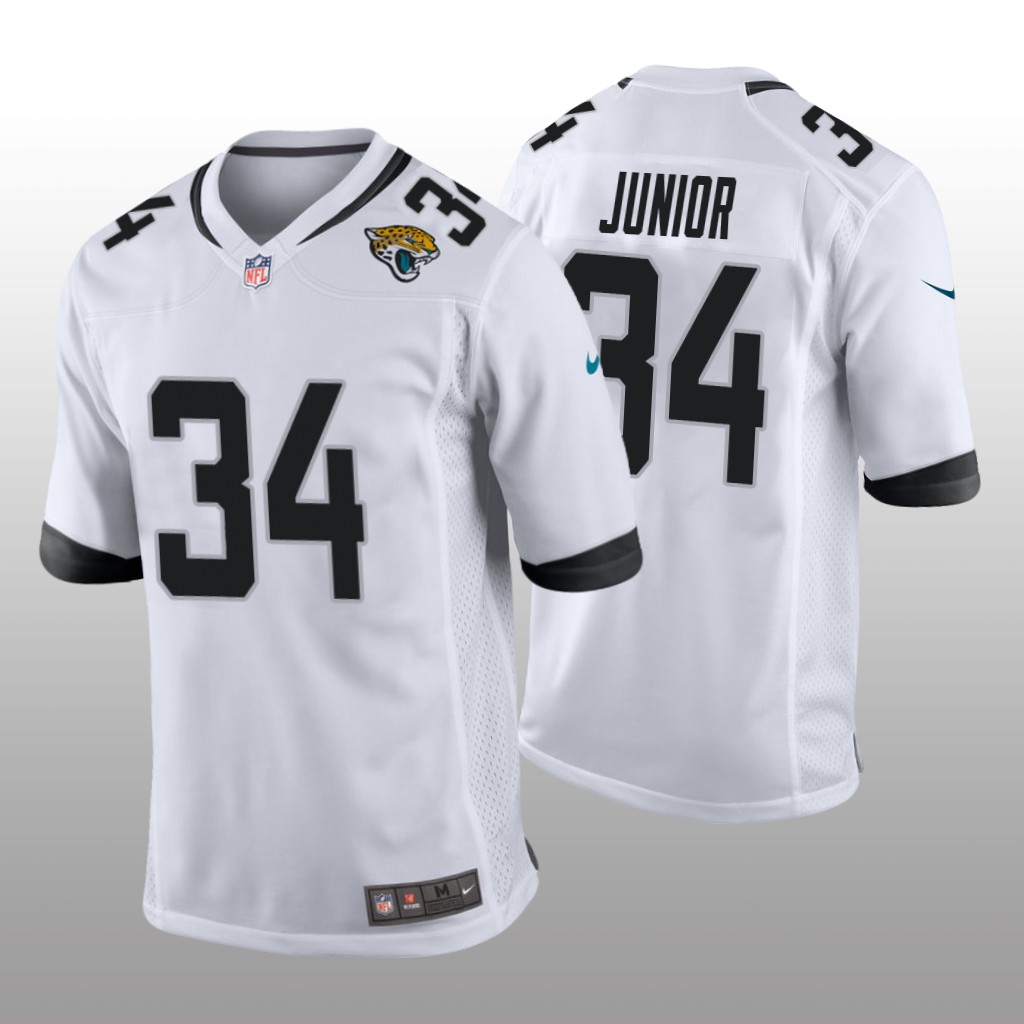 Jacksonville Jaguars Gregory Junior White Jersey Game - Men's