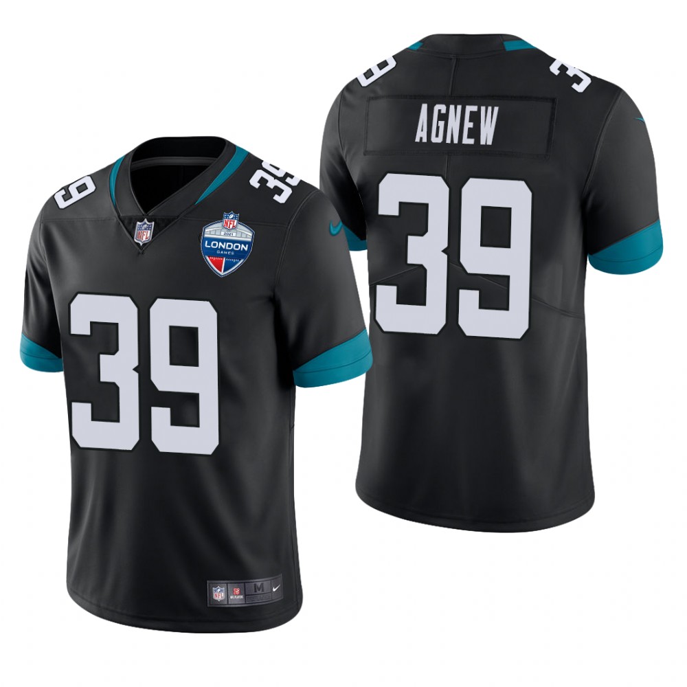 Jacksonville Jaguars Jamal Agnew Black Jersey Vapor Limited - Men's